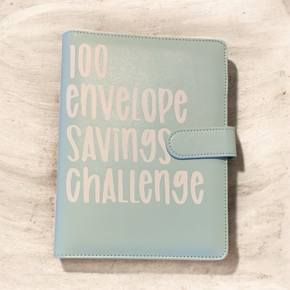 New 100 Envelope Savings Challenge set binder